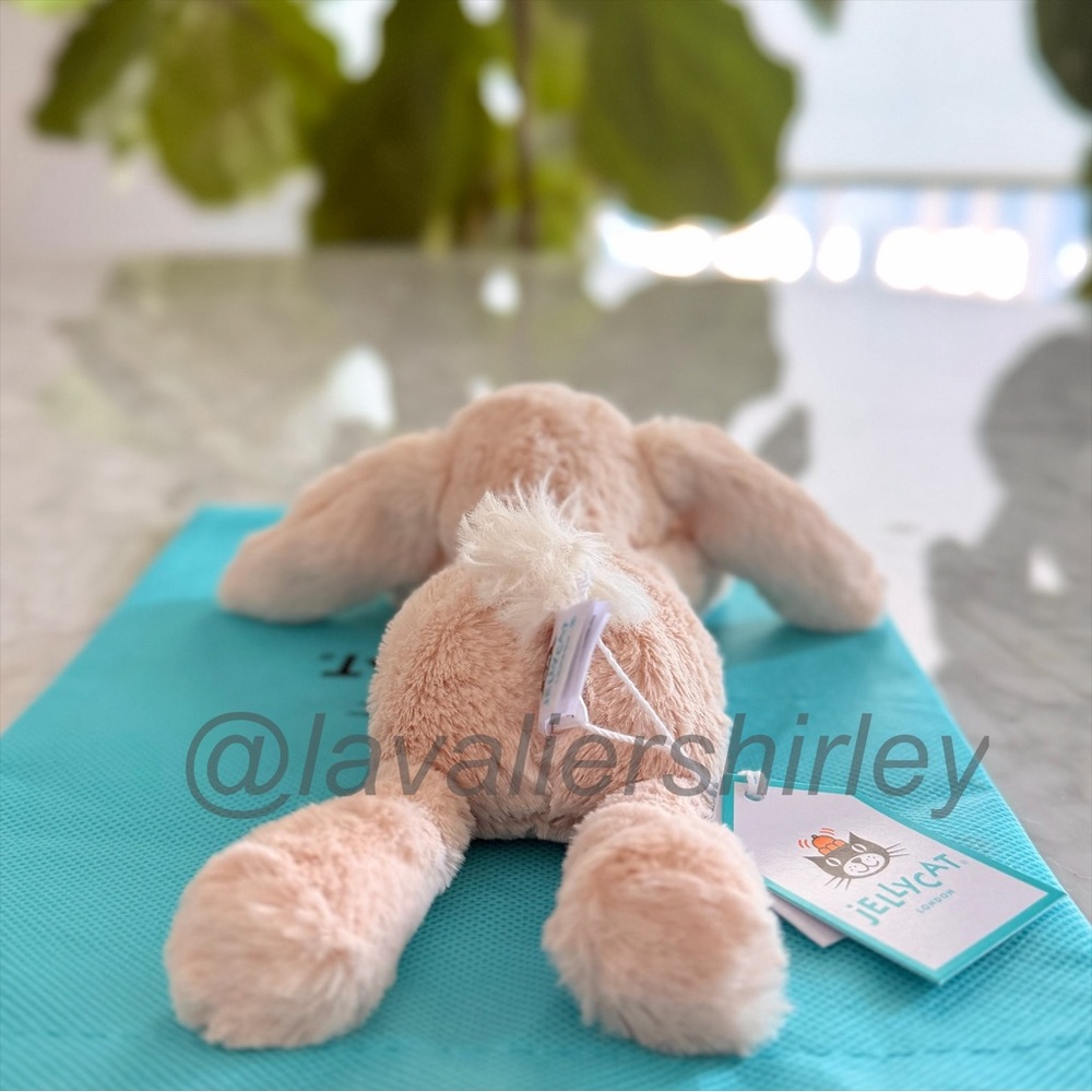 Jellycat Smudge Rabbit Size Tiny NWT Authentic - Picture 4 of 6